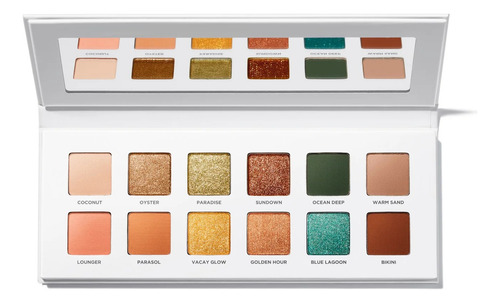 Icónico London Beachside Babe Eyeshadow Palette Color