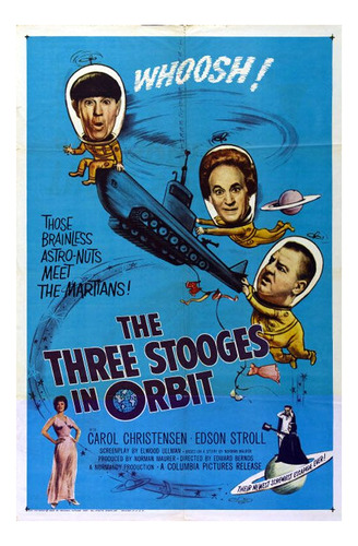 Dvd The Three Stooges | Los Tres Chiflados En Órbita (1962)