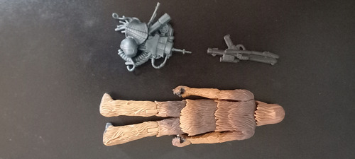 Muñeco Star Wars Chewbacca Hasbro Original Articulado Usado (Usado)