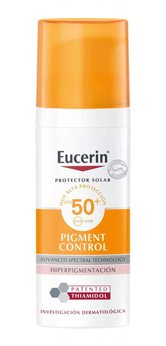Eucerin Protector Solar Sun Pigment Control Fps 50+ X 50ml