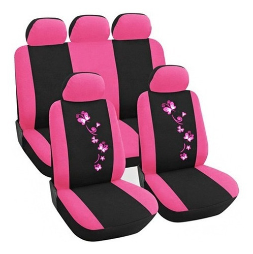 Funda Cubre Asiento Auto Mariposa Chica - Envio Gratis