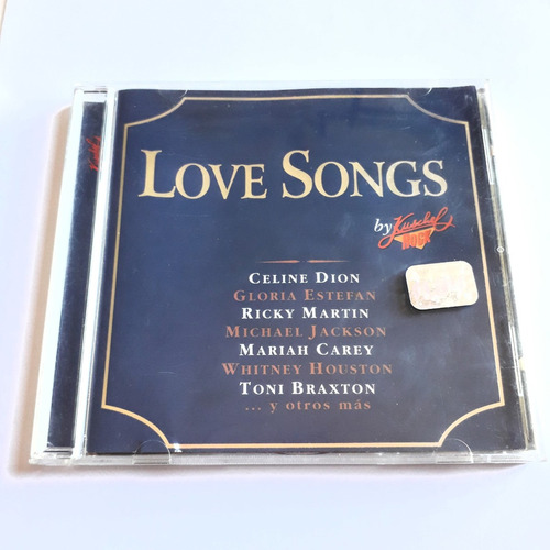 Cd  Love Songs  M. Jackson, Whitney Houston, Mariah Carey 