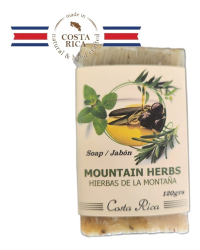 Monteverde Jabón Artesanal Hierbas De La Montaña 120grs