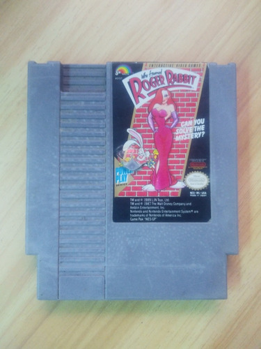 Who Framed Roger Rabbit Original Nintendo Nes