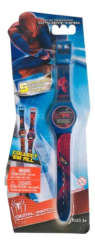 comprar Spiderman Digital Watch Intek Reloj De Pulsera Azul
