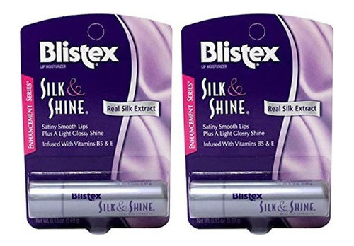 Blistex Silk - Shine Lip Balm (paquete De 2)