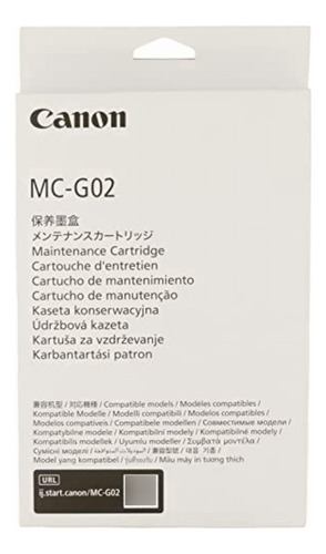 Canon Mc-g 02 Cartucho De Mantenimiento Para Impresora Pixma