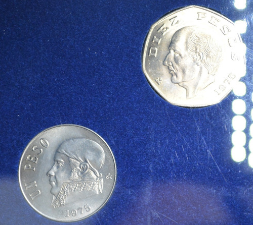 Set Cuño Corriente De Monedas De 1975