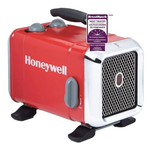 Potente Calentador Nuevo Modelo Honeywell Rojo Calefactor