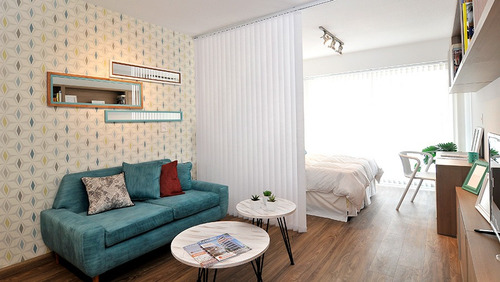 Imagen 6 de 13 de Apartamentos De 1 Dormitorio Y Monoambientes En Pocitos