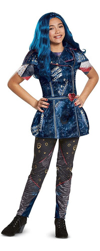 Disfraz De Disney Evie Classic Descendants , Azul, Medi...