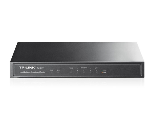 Router Dual Wan Tp-link Tl R470t+ 4 Wan Balancea Carga 470