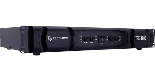 Amplificador Potencia Digital Tecshow Tex-4900 4x900w 4 Ohms