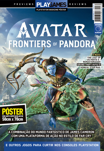 Superpôster Playgames - Avatar: Frontiers Of Pandora, De Editora Europa. Editorial Europa, Capa Mole, Edição 2024-02-29 00:00:00 Em Português