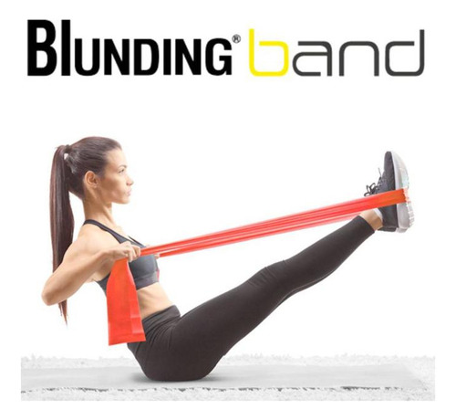 Banda Elastica 1,5 Mts Roja Blunding