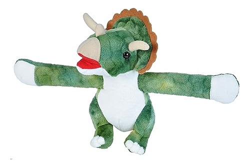 Wild Republic Huggers Triceratops Plush Toy, Pulsera De Bofe