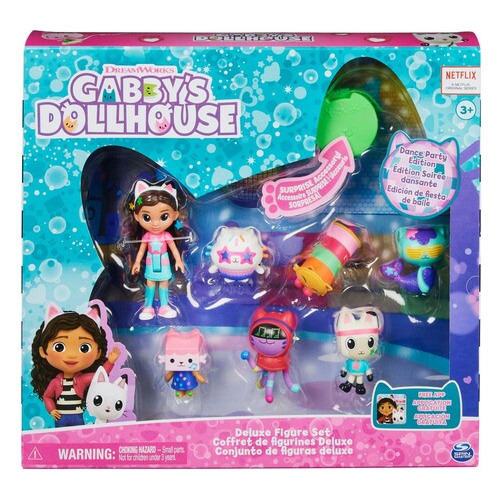 Figuras Deluxe Edicion Fiesta De Baile Gabby's Dollhouse