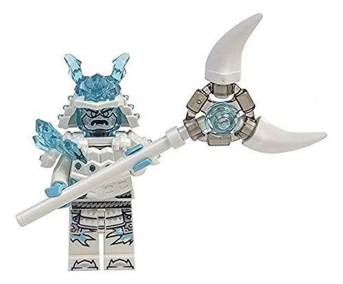 Lego Ninjago: Emperador De Hielo (zane) Con Un Bastón Frío