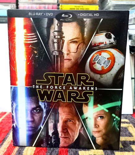 Star Wars Blu-ray +dvd + Digital Hd The Force Awakens 