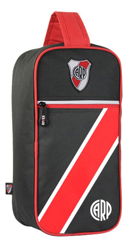 Bolso Botinero River Plate Lic Oficial Botin Fútbol Neceser