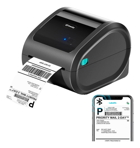 Impresora De Etiquetas Termica Bluetooth 4x6 Omezizy D520bt