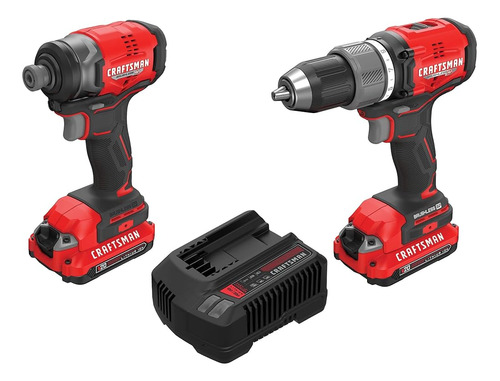 Craftsman Rp + Kit Combinado Sin Escobillas Con Taladro Inal