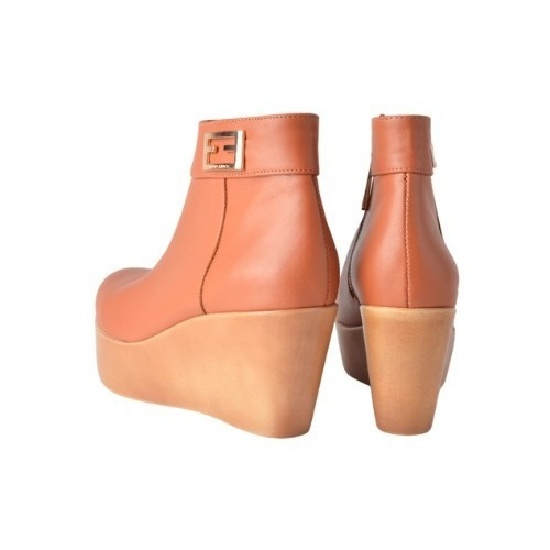 Botas Botitas De Mujer Botinetas De Cuero Rennes - Ferraro