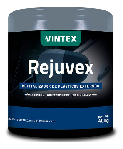 Revitalizador De Plásticos Automotivo Rejuvex 400g Vonixx