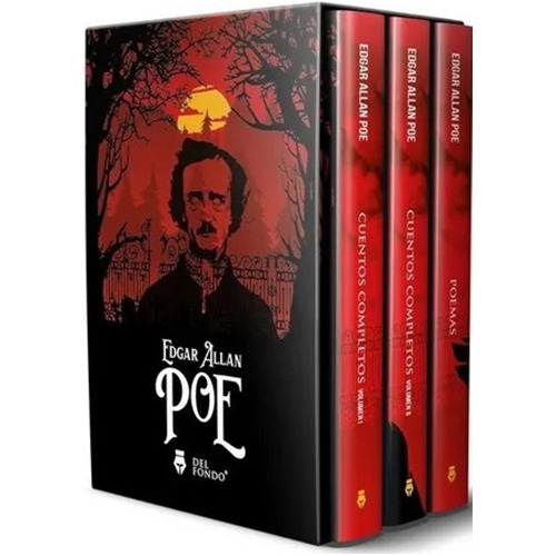 Cuentos Y Poemas Completos De Poe (3 Tomos)