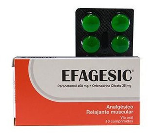 Efagesic® 10 Comprimidos