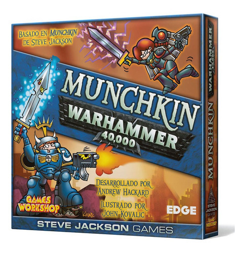 Munchkin Warhammer 40.000 - Juego De Mesa En Español - Buro