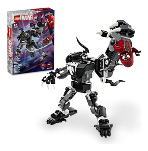 Lego Marvel Venom Armadura Mecánica Vs. Miles Morales, Acció