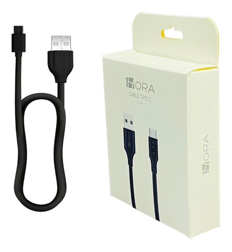 100 Cables 1hora Tipo C 2.1a 1m Carga Rápida Mayoreo Grm