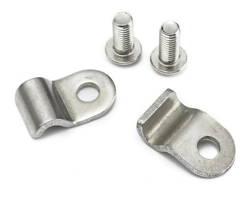Imagen 2 de 4 de Kit (10) Abrazaderas 3/8 Acero Inox Lineas Freno Combustible