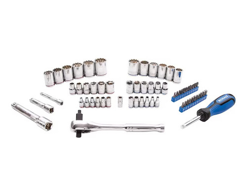 Juego De Dados Mecanicos Kobalt 64 Pzs Std Y Mm (Usado)