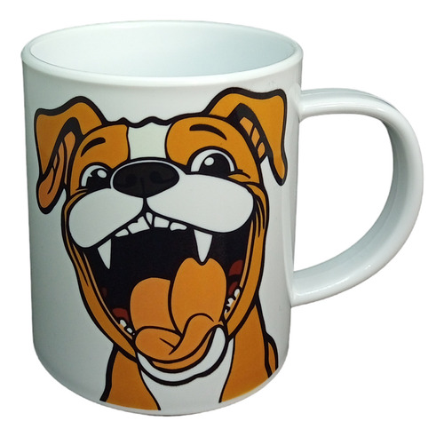 Pitbull Perro Taza