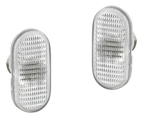 Par Juego Cuartos Laterales Platina / Clio 2002 - 2010 Xry