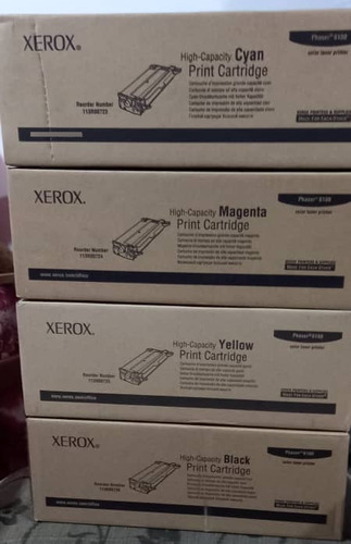 Kit De Toner Xerox 6180 Originalalta Capacidad 