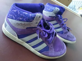 Zapatillas adidas Color Violeta Usadasmuy Bien Estado Nro30