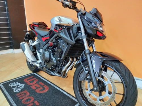 Imagem 3 de 11 de Honda Cb 500f Abs 2020 Prata