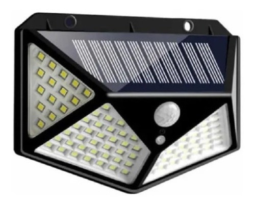 Foco Solar 180 Led Exteriores Estacionamiento Jardin