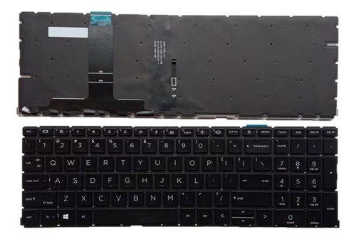 Teclado Para Portátil Con Diseño Retroiluminado En Inglés