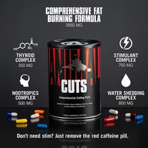 Comprar Animal Cuts Quemador De Grasa Termogénico - Píldoras De Diet