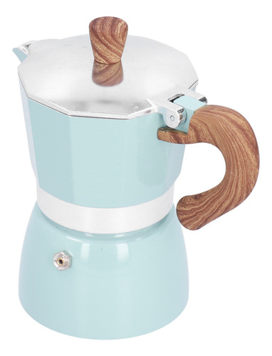 Práctica Cafetera Moka Pot De Aluminio De 150 Ml