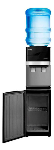 Bebedouro De Coluna Eos Compressor Preto Ebc01pca