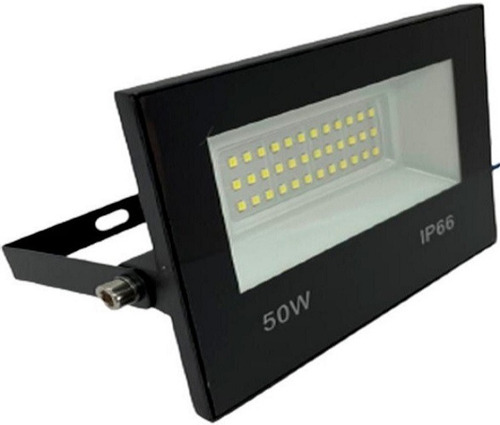 Refletor Led 50w Smd Holofote Branco Frio Prova Dagua