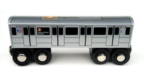 Munipals De Madera Ferrocarril Nyc Metro Coche J