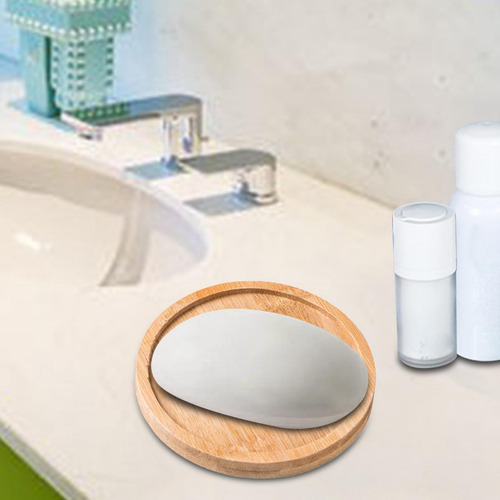 2 Bandeja De Madera Para Baño, Dispensador De Jabón, Otros