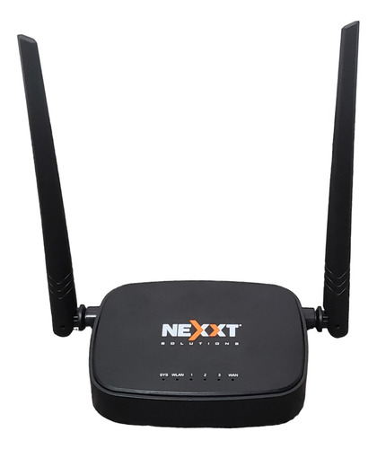 Nexxt Arn02304u4 Router Inalámbrico Negro 2.4ghz