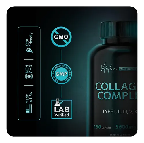 Colágeno Hidrolizado En Cápsulas Para Hombres Y Mujeres Idea